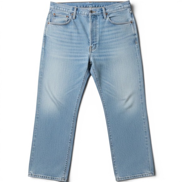 Wrangler Other - Wrangler Jeans Mens 44x30 Light Wash Vintage Straight Leg Denim 85498LB USA Made